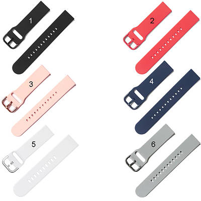 Силікон на застібці ремінець для Samsung galaxy watch 46mm / Watch 3 45mm / Samsung Gear S3