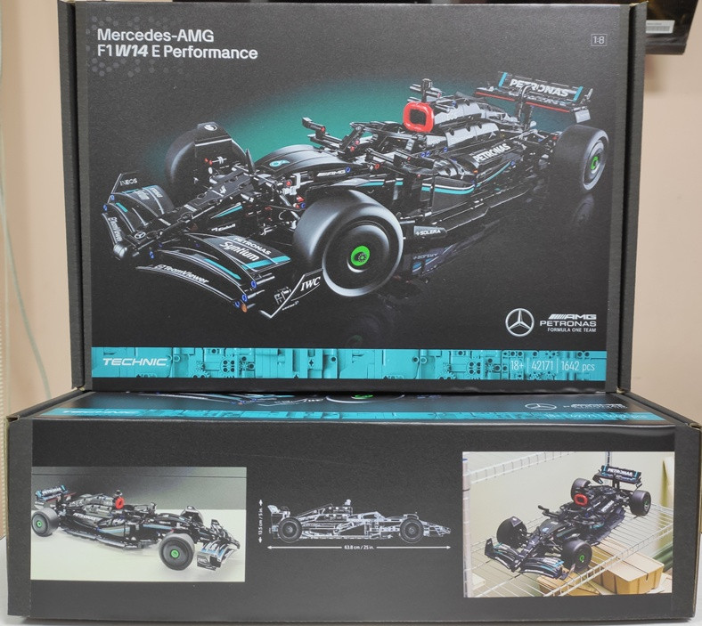 Конструктор Technic НОВИЙ В КОРОБЦІ Mercedes F1 AMG як ЛЕГО на 1642 деталей як Lego 42171, фото 1