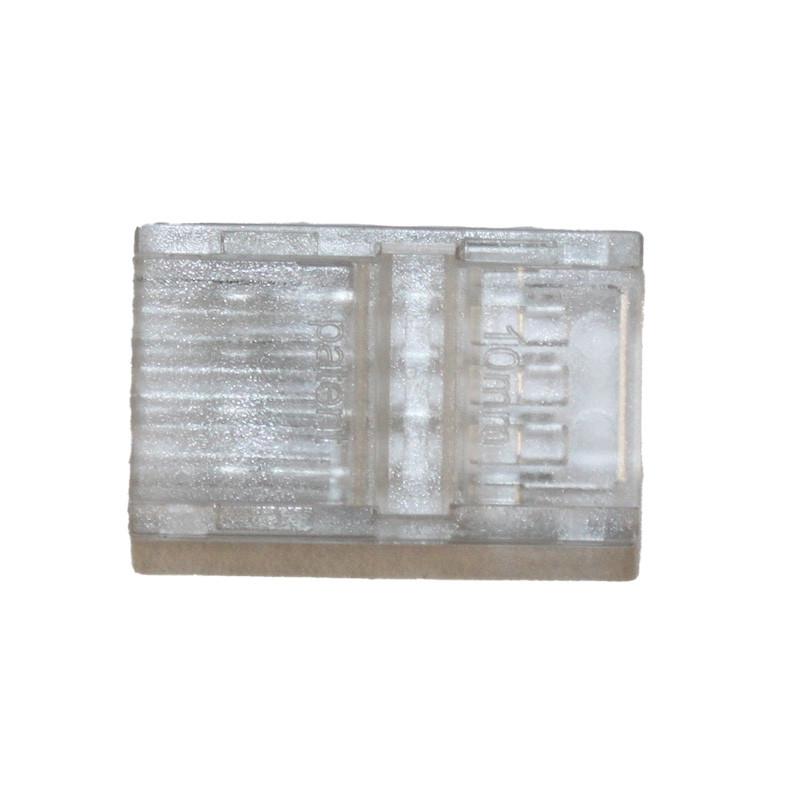 Конектор  прямий 10 мм стрічка-провід RGB IP20 , прозорий