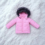 Дитячий зимовий костюм для дівчинки "Pink" з силіконовим утеплювачем (розмір 86/92, 92/98 і 98/104 см), фото 6