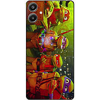 Силіконовий чохол бампер для Samsung A07 Черепашки ніндзя