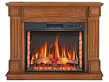 Камінокомплект ArtiFlame Boston AF28S дуб з обігрівом і звуком горіння вогню, фото 2