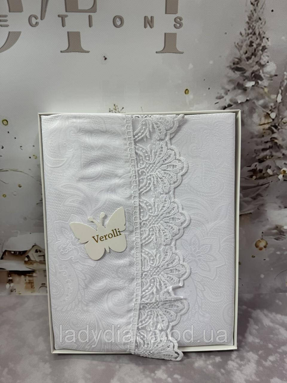 Скатертина на овальний стіл 140/ 180 см тефлонова сервірувальна плямкостійка  Туреччина, фото 1