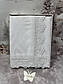 Скатертина прямокутна на обідній стіл 140*180 см тефлонова плямостійка з мереживом Туреччина Verolli, фото 2