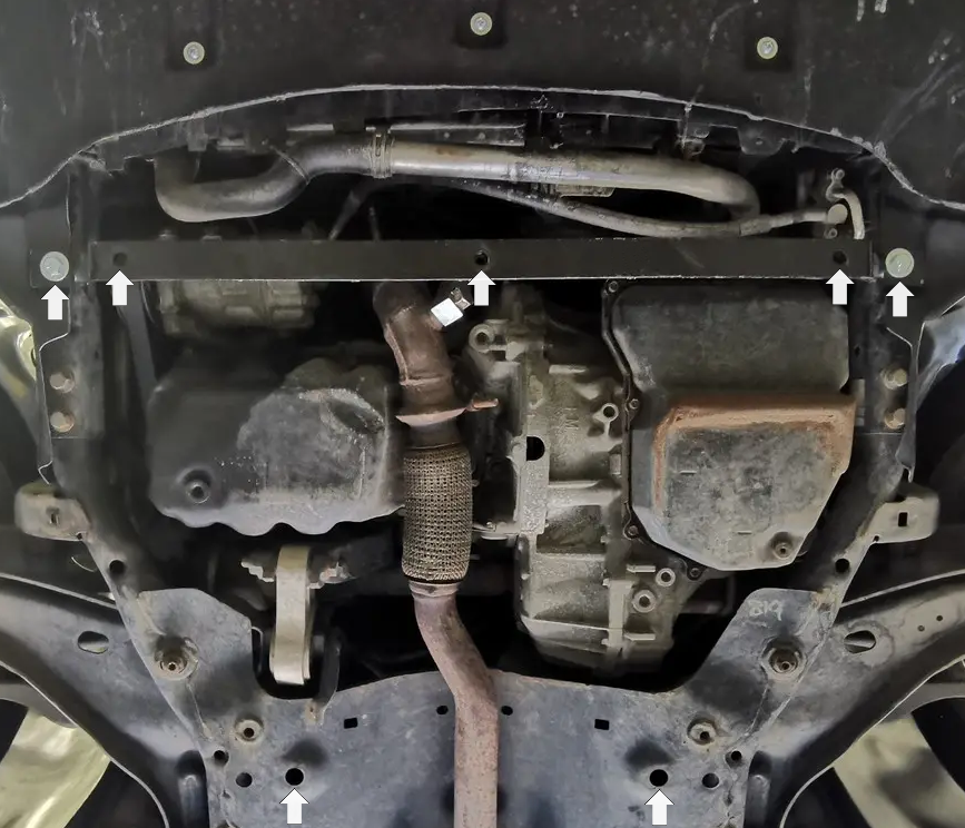 Захист двигуна та КПП Mini Cooper R56 (2006–2014) / Міні Купер R56, арт. 250/2, сталь 2 мм, ЩИТ