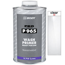 Кислотний ґрунт прозорий Body P965 1K Wash Primer 1л