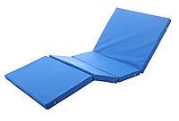 Матрац поролоновий для медичного ліжка MED1 200x900x6 см Синій (MED1-MAT6-SP)