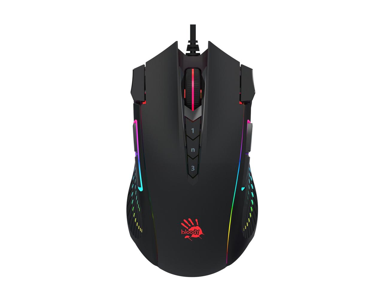 Миша A4-Tech Bloody J90s (Stone Black) (Activated)