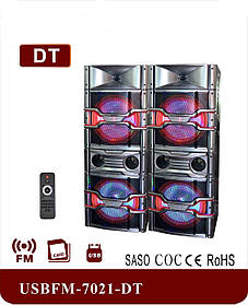 Активна акустика 300ват FM-7021 BT