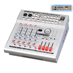 Микшер 2mono+2stereo PMX4D 2*150W MP3-USB