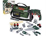 Дитячий набір інструментів G 238 із дрилем на батарейках, підсвічуванням і сумкою (27 елементів), фото 2