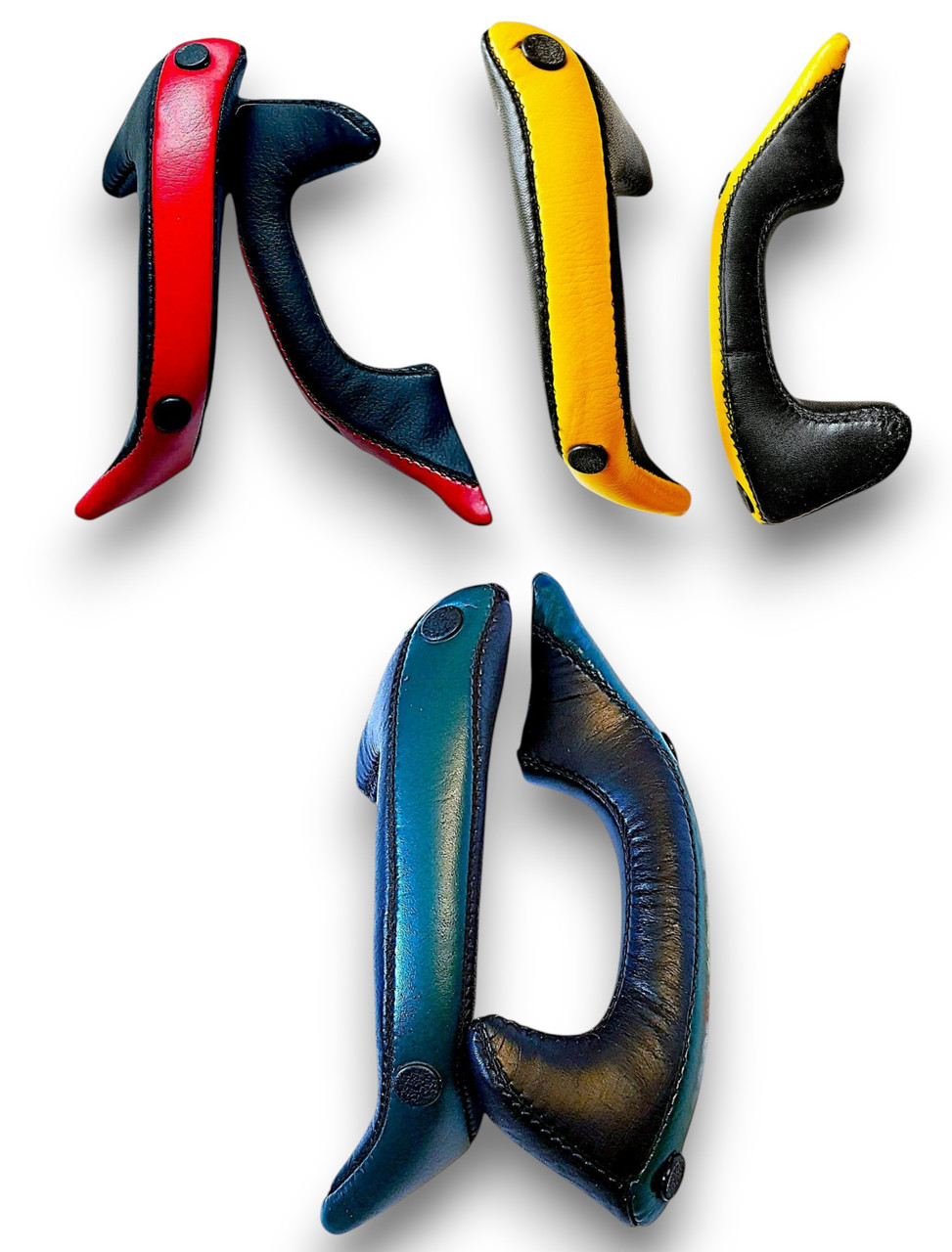 Ручка двері ВАЗ 2114 - 2115 внутрішня шкіряна, фото 1