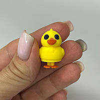 Підвіски пластик Finding Кулон качечка каченя каченятко Жовтий 20 мм х 22 мм х 17 мм