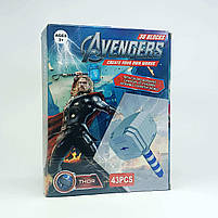 Конструктор Молот Тора SY3002 — збери сам із EVA, 43 деталі, 18 см, фото 7