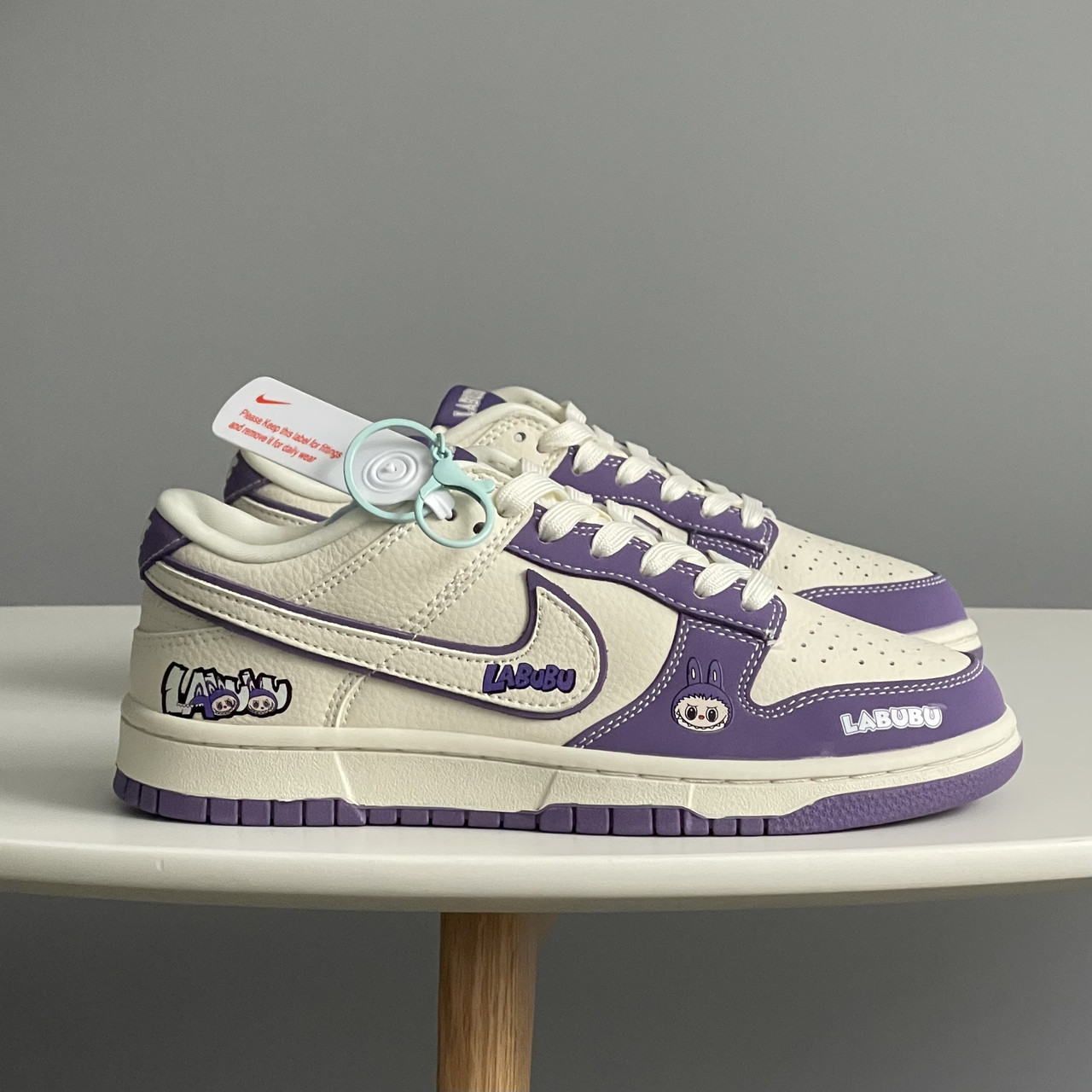 Labubu x Nike SB Dunk Low Purple, фото 1