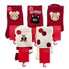 Жіночі тонкі новорічні шкарпетки Korona з кашеміром і ведмедиками 10 пар – м’якість і святковий настрій, фото 2