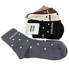 Жіночі високі тонкі зимові шкарпетки Miu Miu кашемірові з високою резинкою 10 пар/уп, фото 2