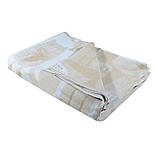 Дитяча ковдра 100х140см в ліжечко з бавовни Ярослав Котики 07/7 бежевий, фото 3