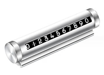 Паркувальна візитка з номером / Автомобільна табличка з телефоном / Автовізитка для машини