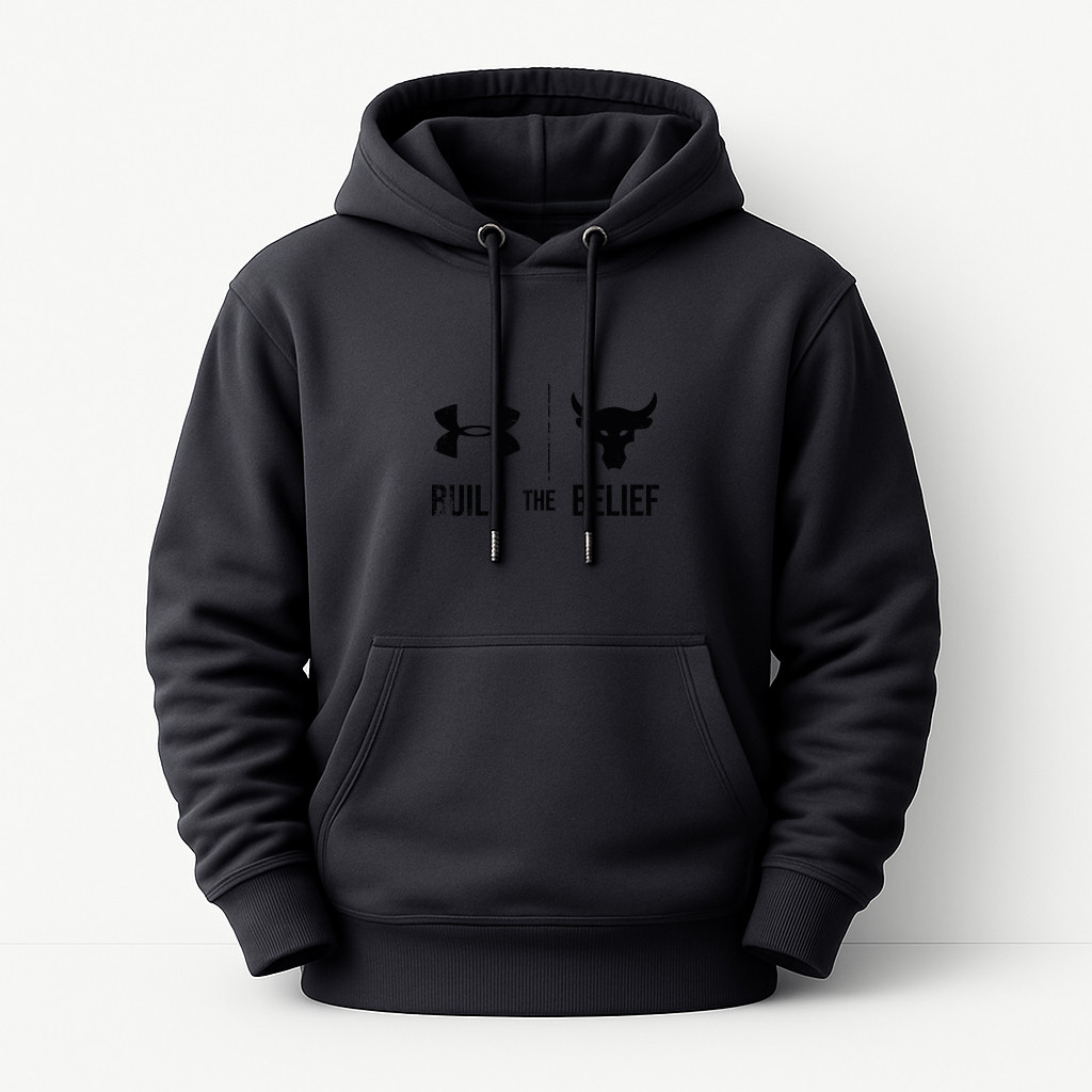 Худі Under Armour темно-сіра тепла м’яка якісна на флісі, фото 1