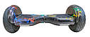 Гіроборд SMART BALANCE Turbo 10.5 Кольорова Блискавка Новинка 2025р, фото 3