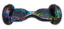 Гіроборд SMART BALANCE Turbo 10.5 Кольорова Блискавка Новинка 2025р, фото 2