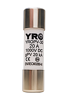 Плавкий запобіжник для сонячних панелей YRO YROPV-30 20A 1000V DC