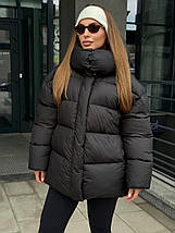 Жіночий пуховик Рей з лебединим пухом розміри XS–L, фото 4