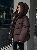 Жіночий пуховик Рей з лебединим пухом розміри XS–L, фото 2