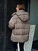 Жіночий пуховик Рей з лебединим пухом розміри XS–L, фото 7