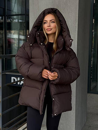 Жіночий пуховик Рей з лебединим пухом розміри XS–L, фото 1