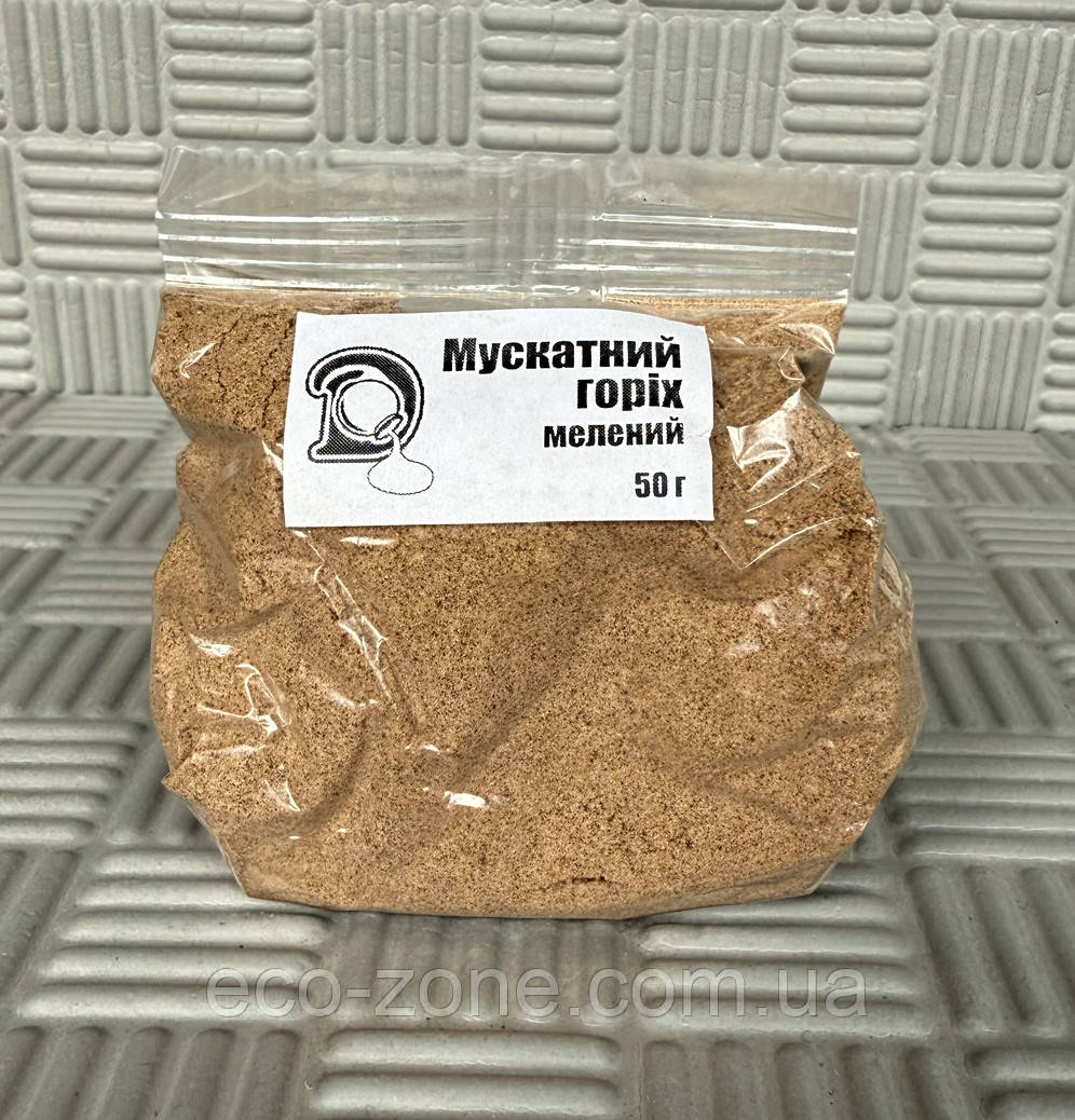 Мускат мелений 50г. Індія. Пряність. Термін до 08/2027, фото 1