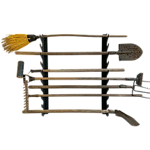 Полиця металева для садового інструменту на 10 одиниць (Україна), фото 2