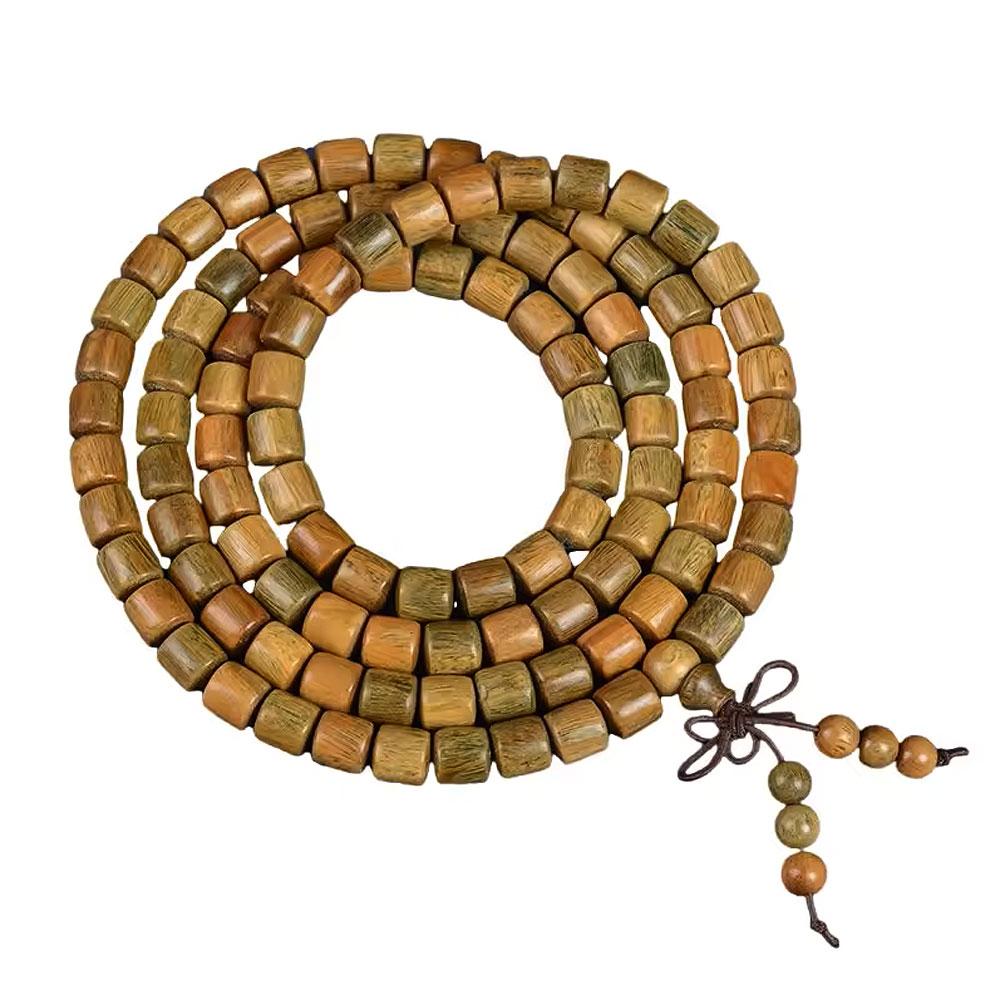 Чотки з сандалу буддійські на 108 намистин 8 мм, фото 1