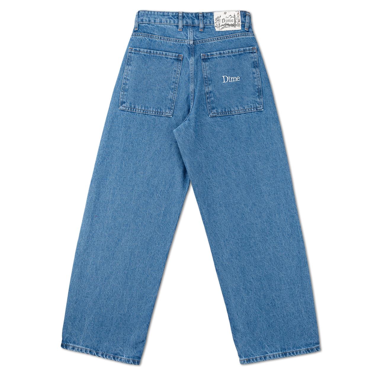 Чоловічі широкі джинси Dime голубі, вільна посадка, Y2K вуличний стиль, фото 1