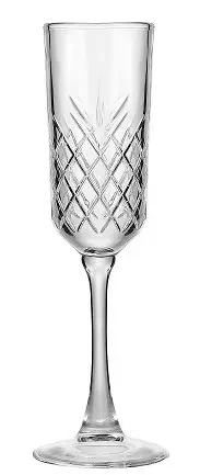 Набір келихів для шампанського Helios скляних "Оксфорд" 180 мл 6 шт DSJ0117, фото 1