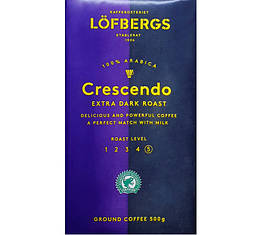 Кава мелена Löfbergs Crescendo Extra Dark Roast 500 г