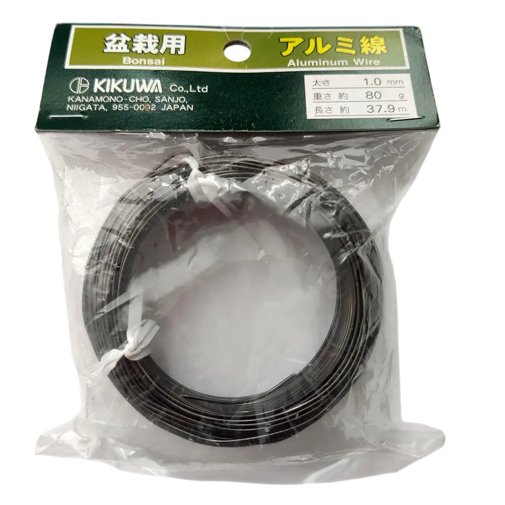 Дріт для формування бонсай Kikuwa / Кікува, 1 мм, 37,9 м (Японія)