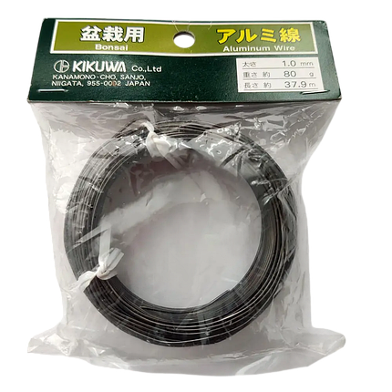 Дріт для формування бонсай Kikuwa / Кікува, 1 мм, 37,9 м (Японія), фото 1