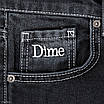 Чоловічі широкі джинси Dime темно-сірі (антрацит), вільна посадка, Y2K вуличний стиль, фото 5