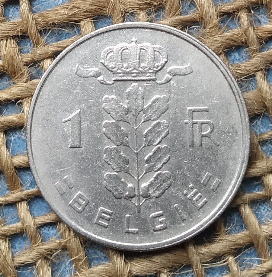 1 франк 1957 року. Бельгiя, фото 1