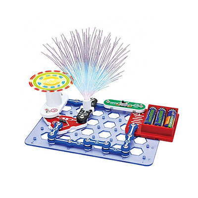 Конструктор електронний набір наукових дослідів Лабіринт 15 предметів Збери схеми вивчити електрику гра зі світлом