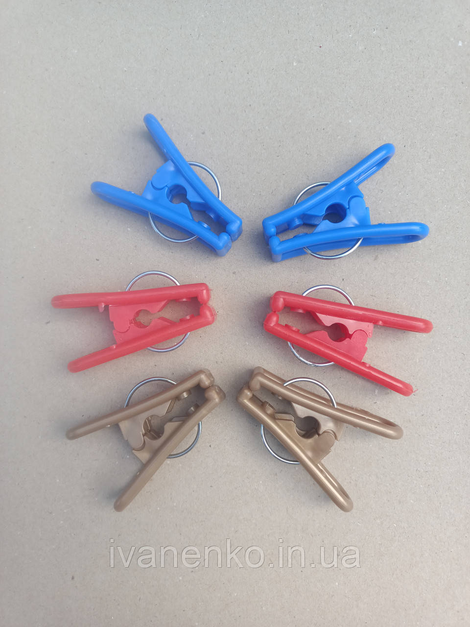 Пластикові прищіпки для білизни., фото 1