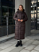 Стильне зимове жіноче пальто Сандра, р-ри 44-62, фото 2