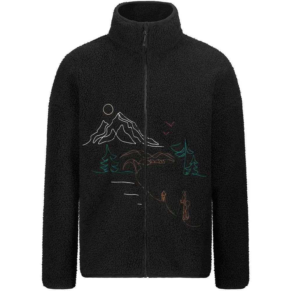 Picture Organic куртка флісова Hafdals Emb black XXL, фото 1