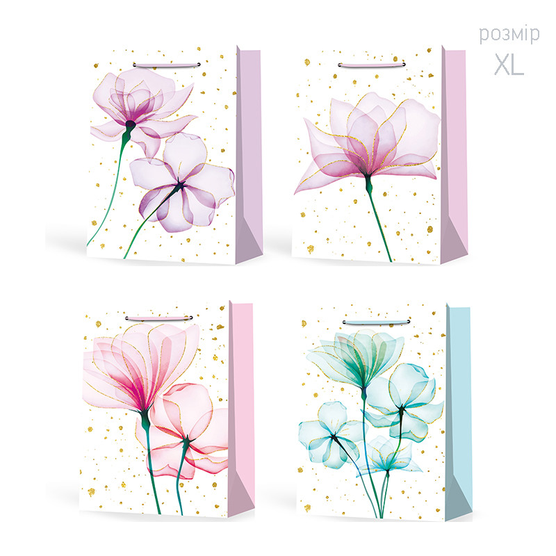 3252 ХL Подарунковий пакет XL 31*42*12см, фото 1
