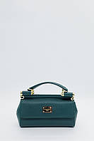 Dolce & Gabbana Mini Sicily Green Bag