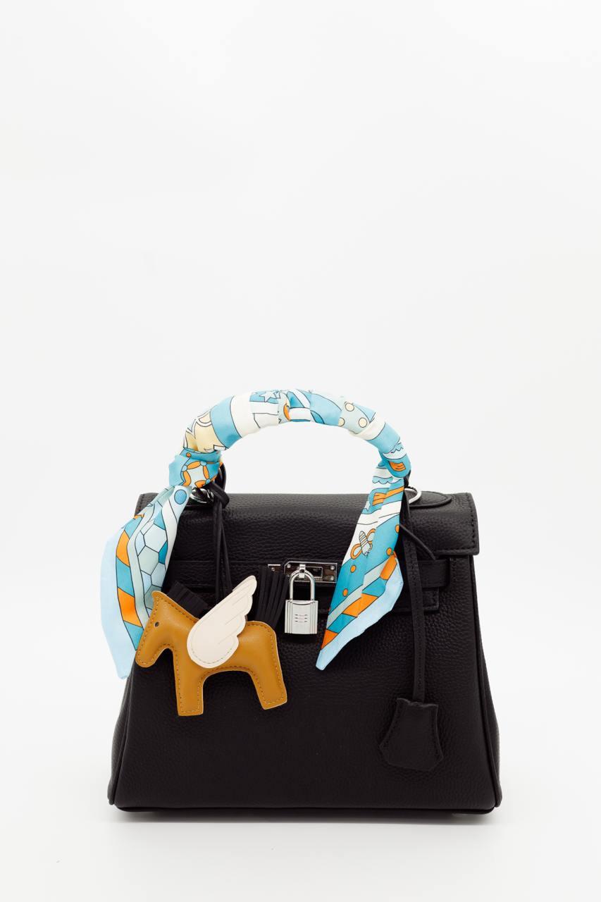 Hermes Kelly 25 Black Togo Leather with Palladium Hardware 25 см, фото 1