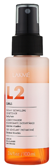 Двофазний кондиціонер для виткого волосся Lakme L2 Curl Definer, фото 1
