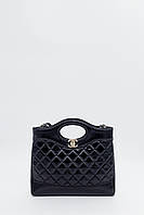 Chanel 31 Top Handle Bag Black with Gold-Tone Metal 22x23x5,5